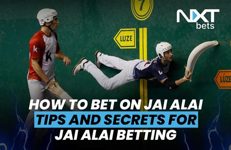 how to bet on jai alai|how to play jai alai.